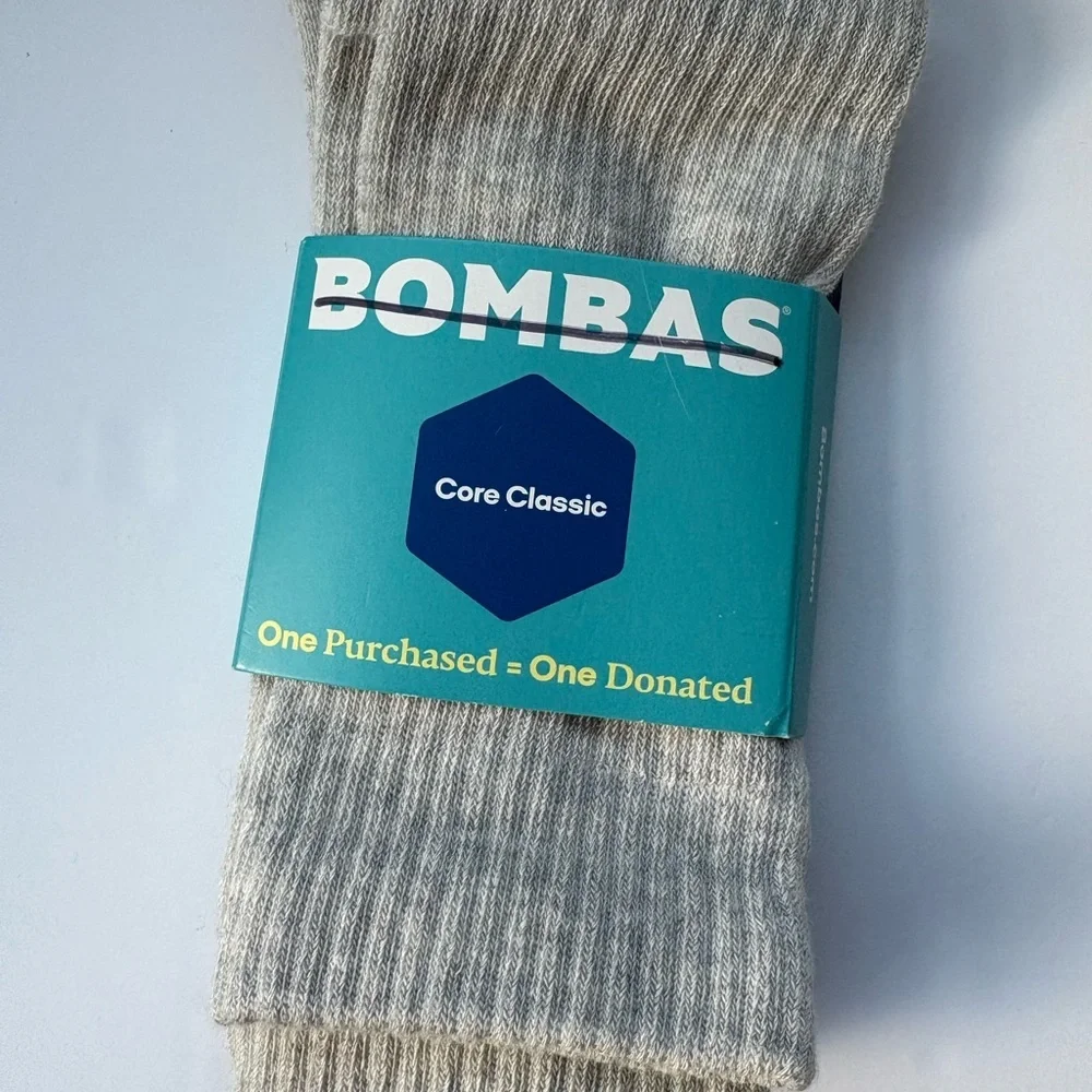NWT Bombas Core Classic Women's Half Calf Sock Size Large